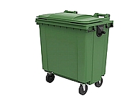 עגלת אשפה 770 ללא רגלית