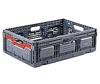 ארגז פלסטיק מתקפל דגם 6418 פלסגד h18.5*40*60